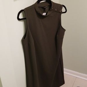 NWT Banana Republic Olive Green Sleeveless Dress